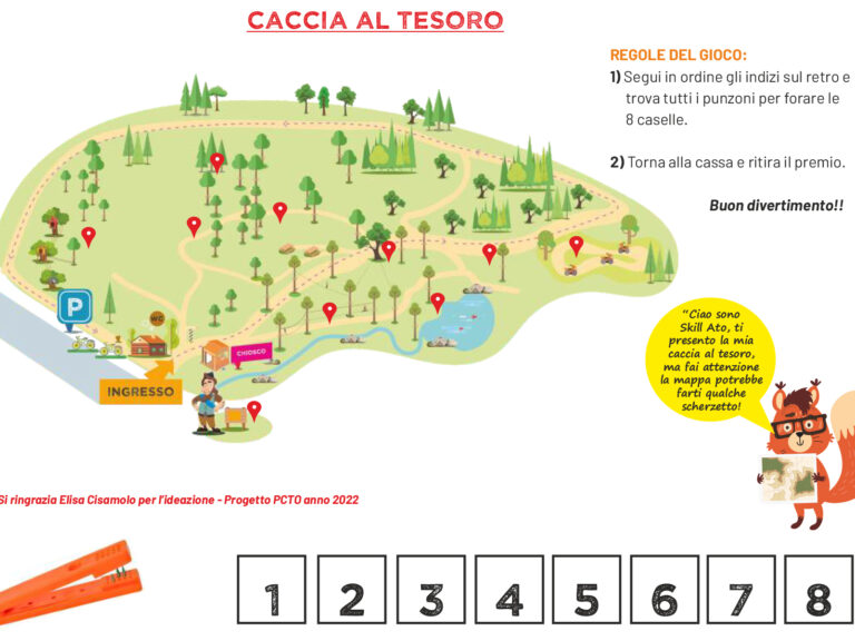 gioco nel bosco per bambini