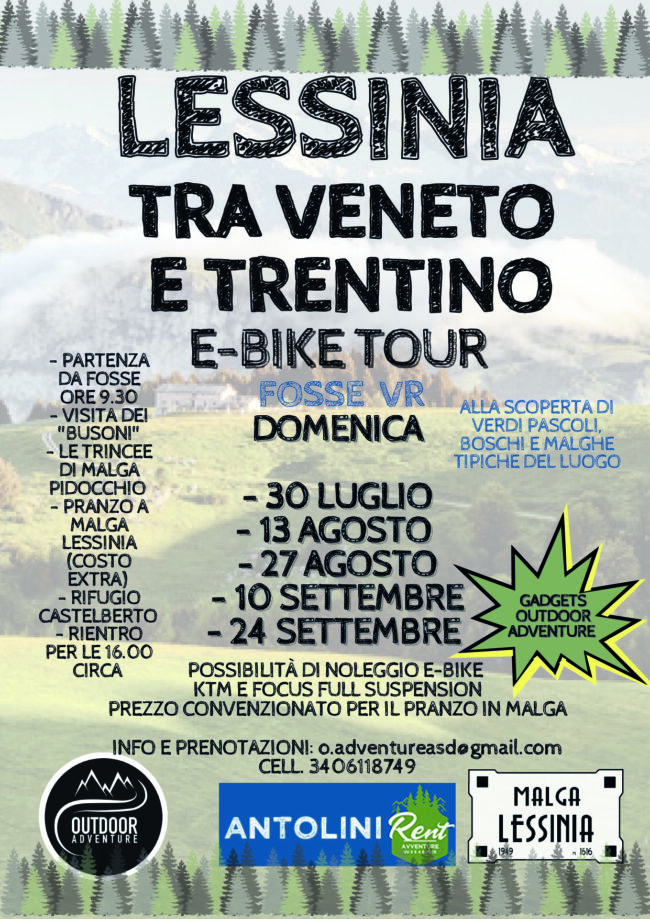tour e-bike in lessinia scopri la lessinia in e-bike